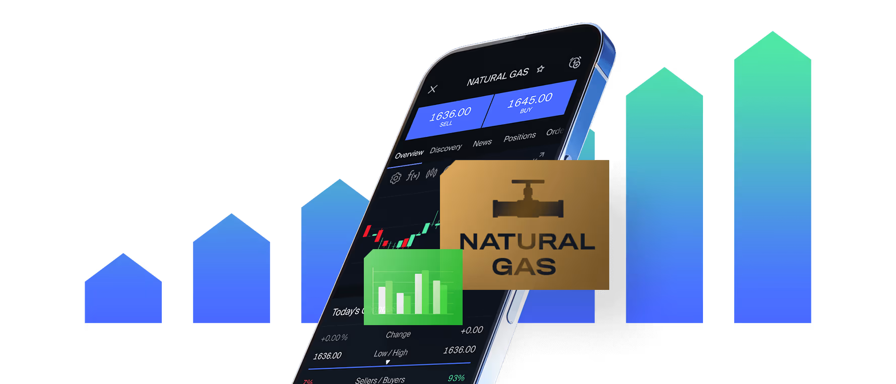 Trading gas natural